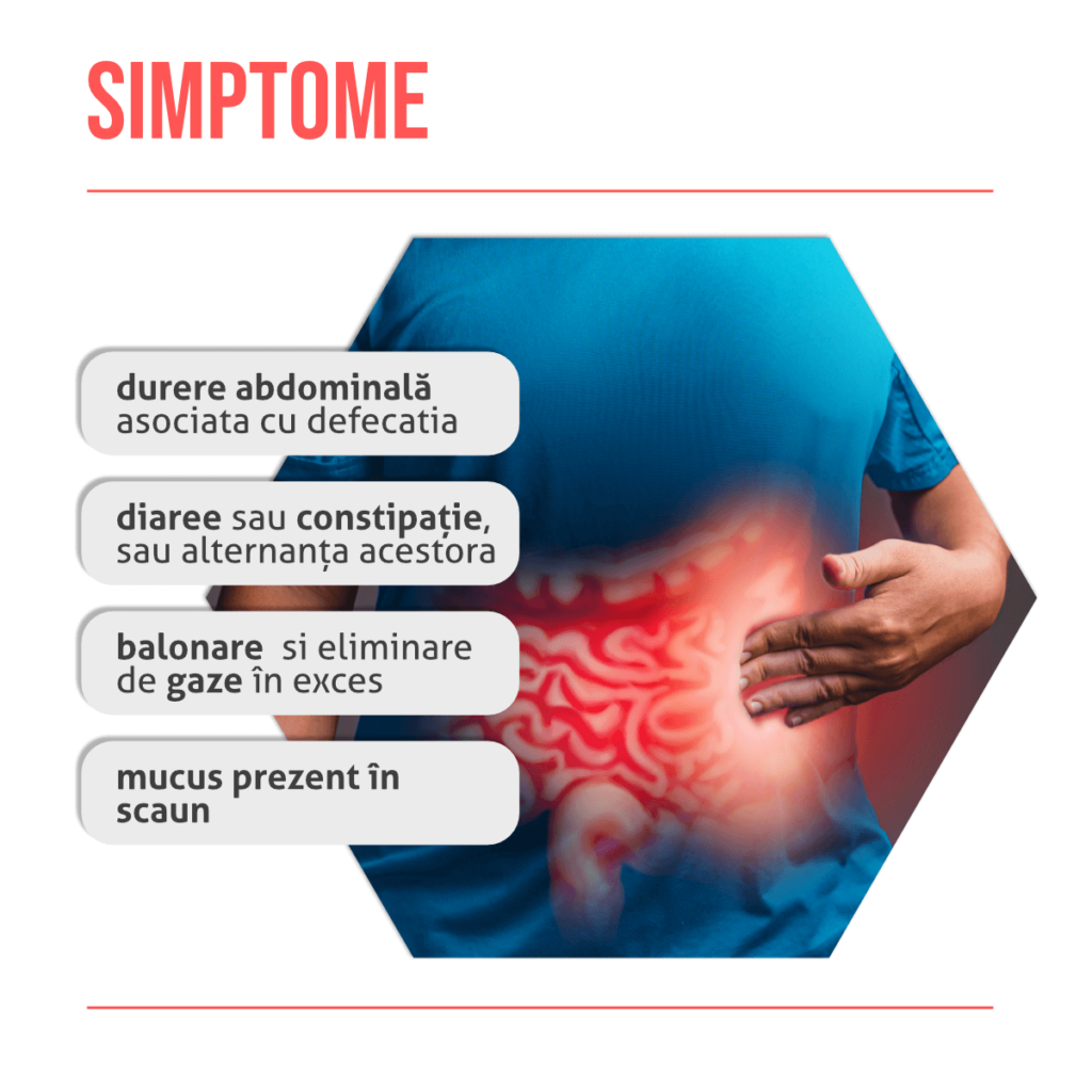 Simptomele sindromului de colon iritabil