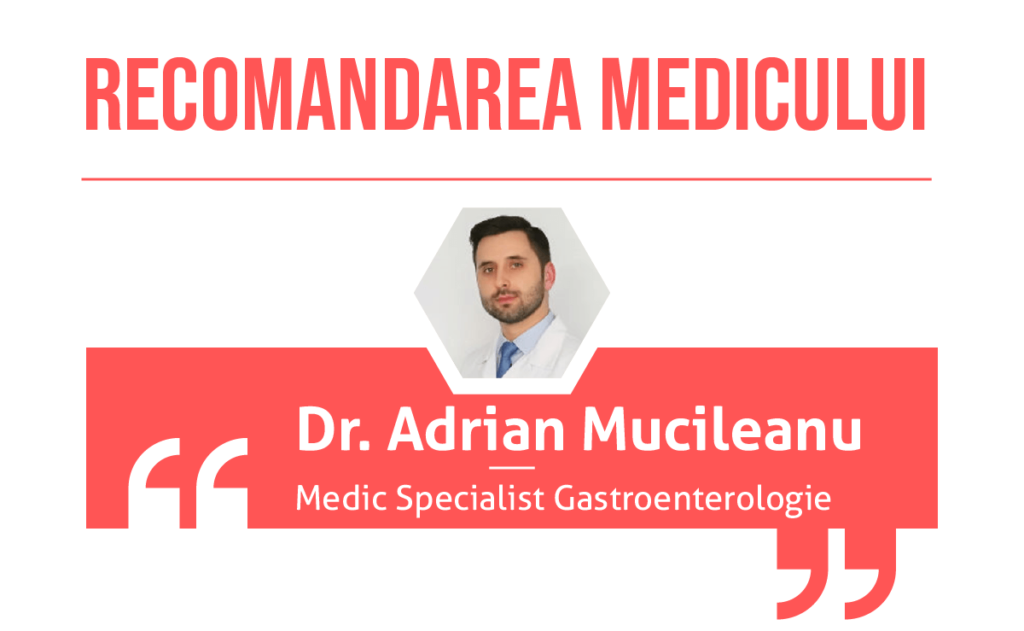 Recomandarea medicului Adrian Mucileanu