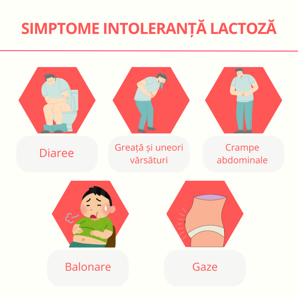 simptome intoleranta la lactoza