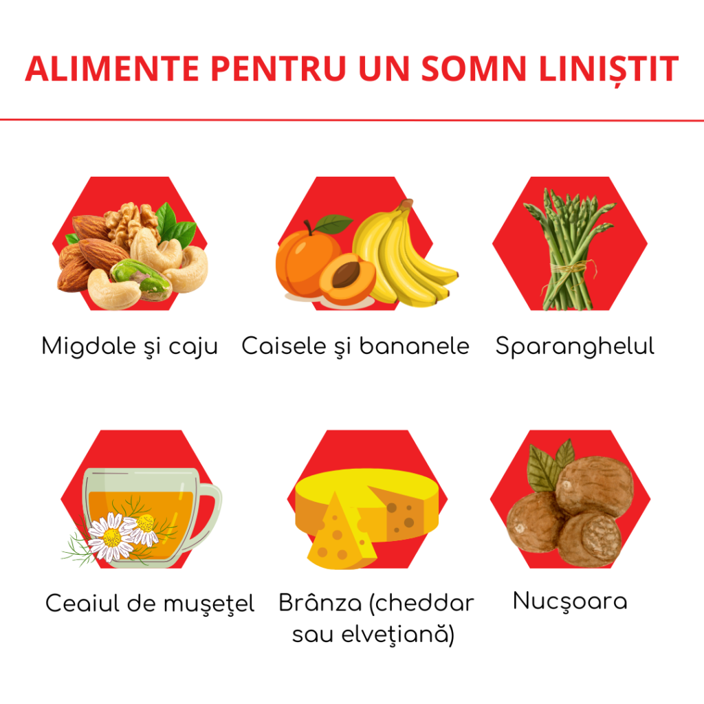 alimente pentru un somn linistit