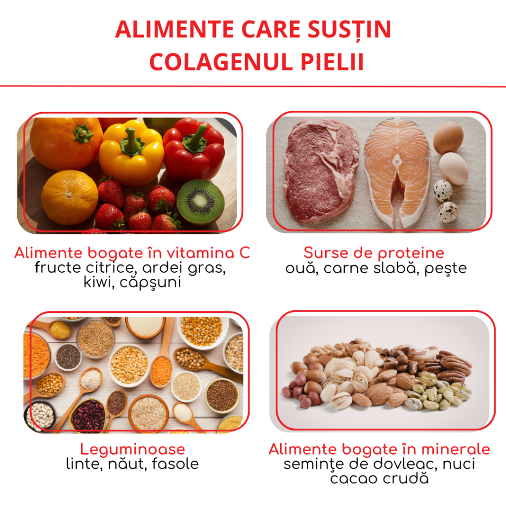 alimente care sustin colagenul pielii